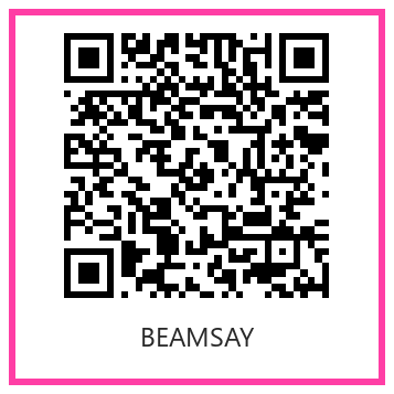 BeamSay 설치 QR 코드